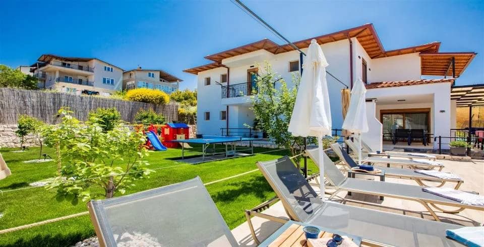 Kaş Ağullu'da Muhteşem Doğada, Çocuk Oyun Alanlı, Lüks Villa görsel 2