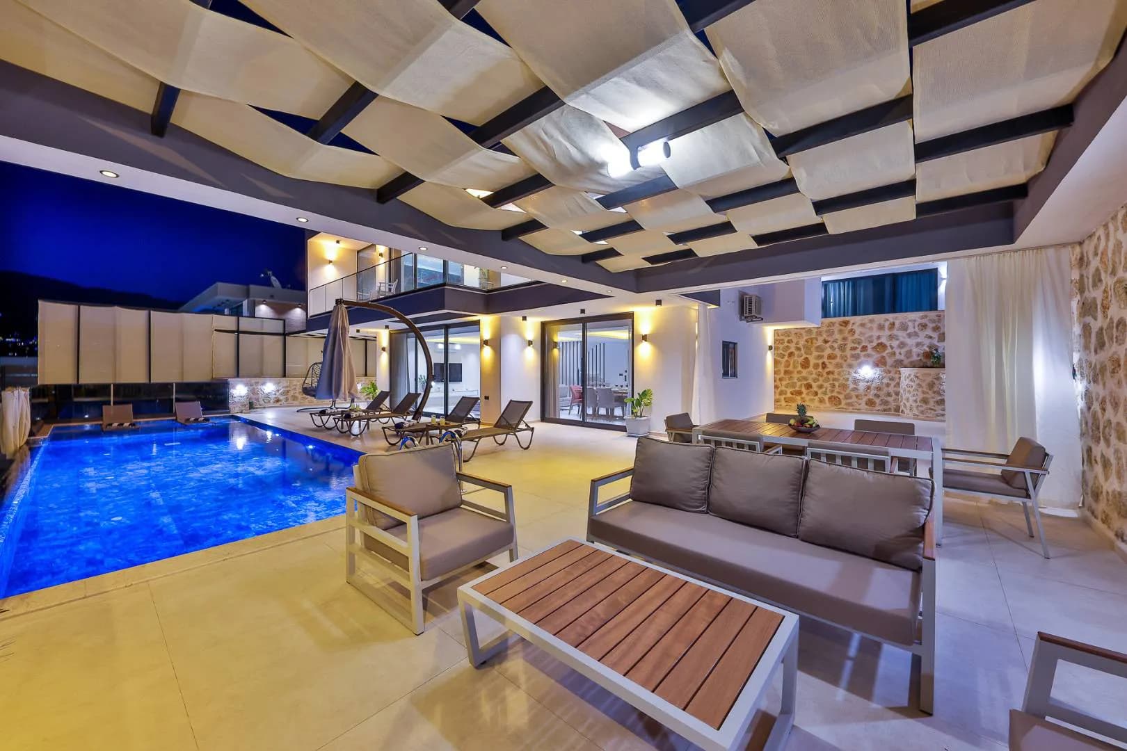 Kaş Kalkan'da Büyüleyici Doğa İçerisinde, Özel Havuzlu, Modern Villa görsel 3