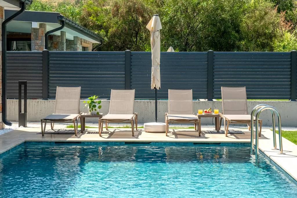 Fethiye Göcek'te Kalabalık Ailelere Uygun, Özel Havuzlu, Modern Villa görsel 2