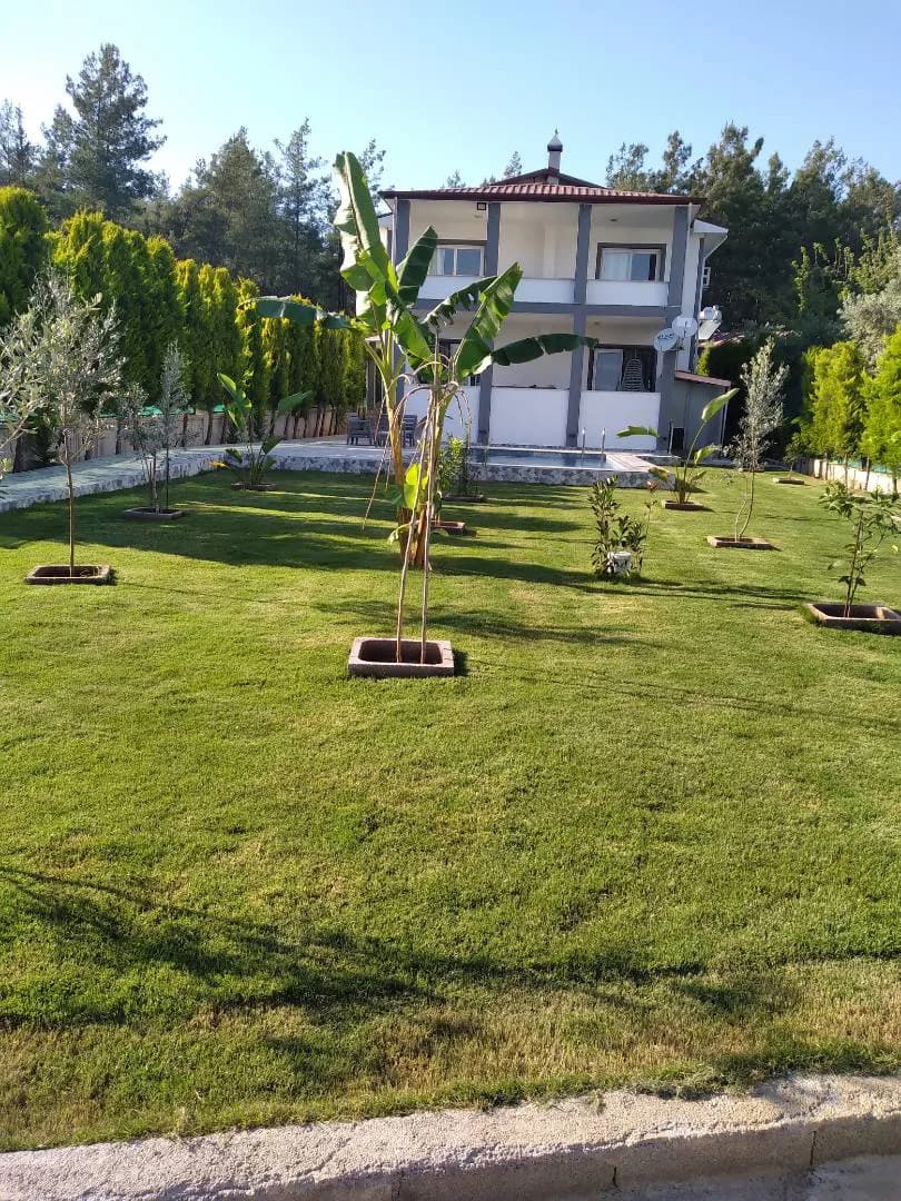 Fethiye Çiftlik'te Kalabalık Ailelere Uygun, Özel Havuzlu, Lüks Villa görsel 2