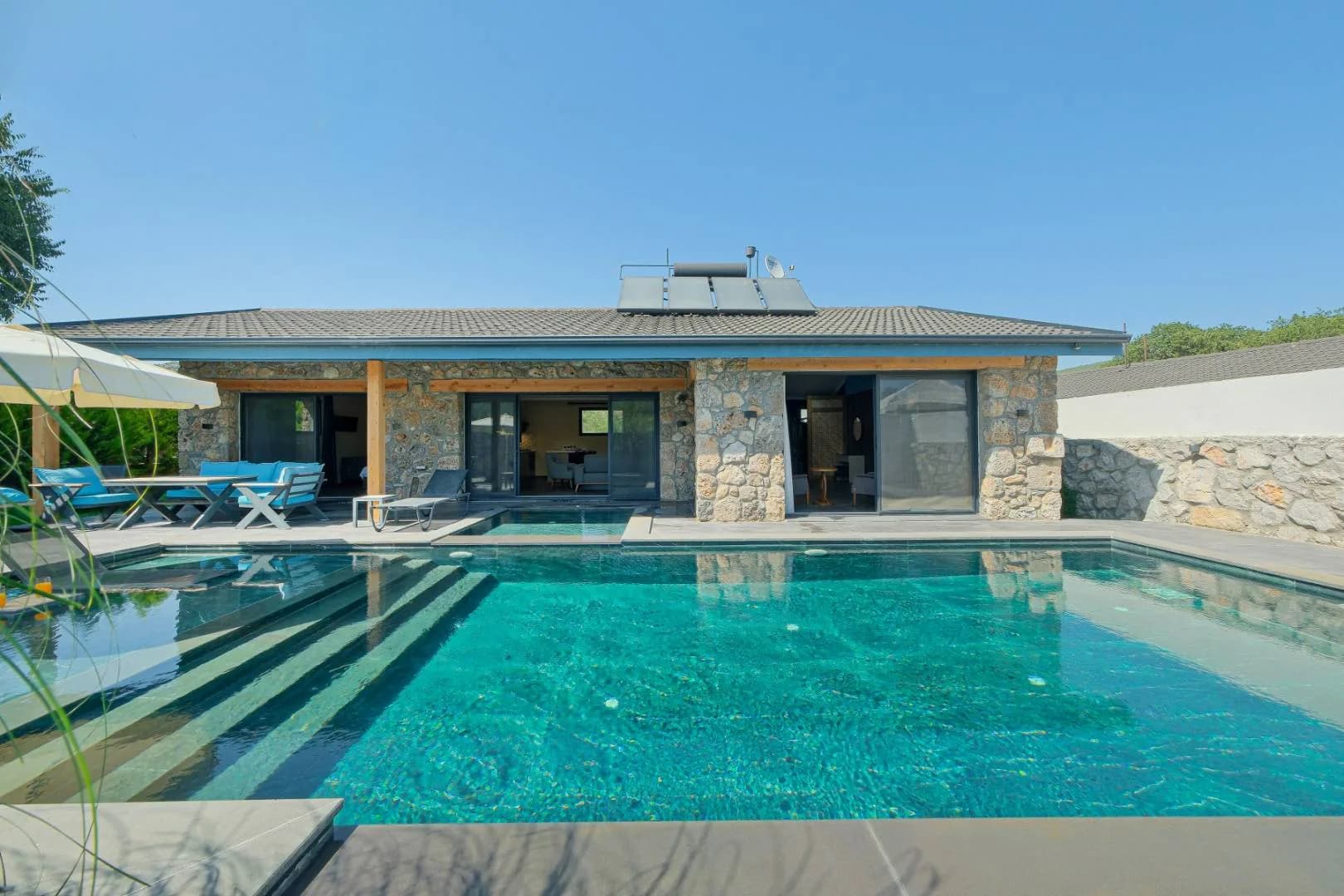 Fethiye Kayaköy'de Doğa İçerisinde, Özel Havuzlu, 2+1 Villa görsel 1