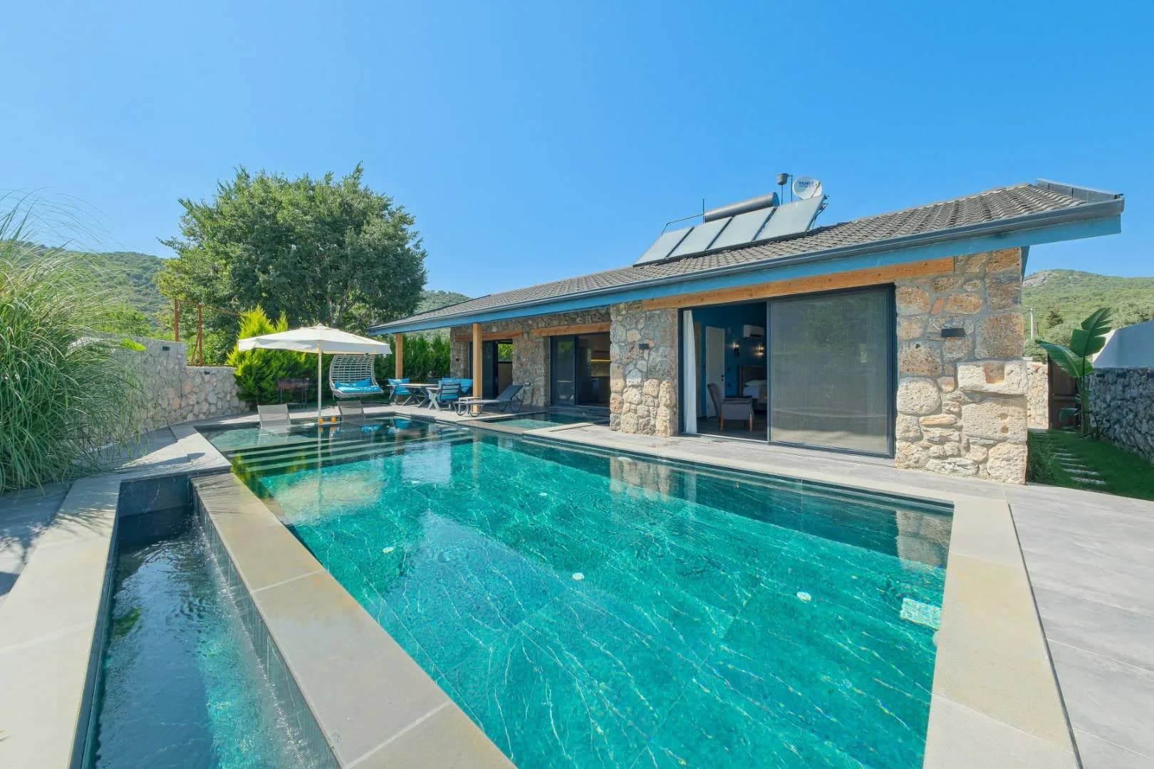 Fethiye Kayaköy'de Doğa İçerisinde, Özel Havuzlu, 2+1 Villa görsel 2