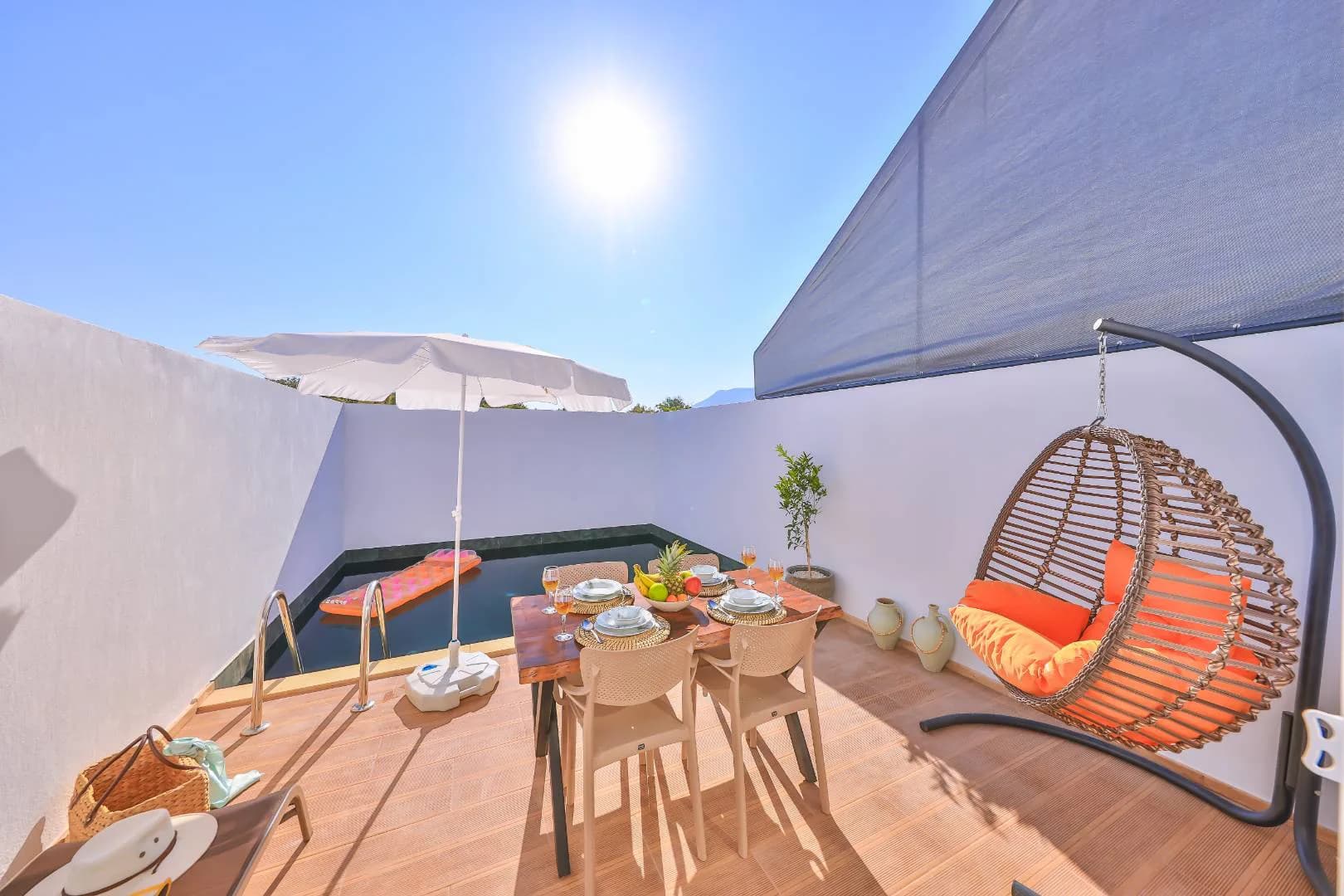 Kaş Çukurbağ'da Balayı Çiftlerine Uygun, Özel Havuzlu, Kiralık Villa görsel 2