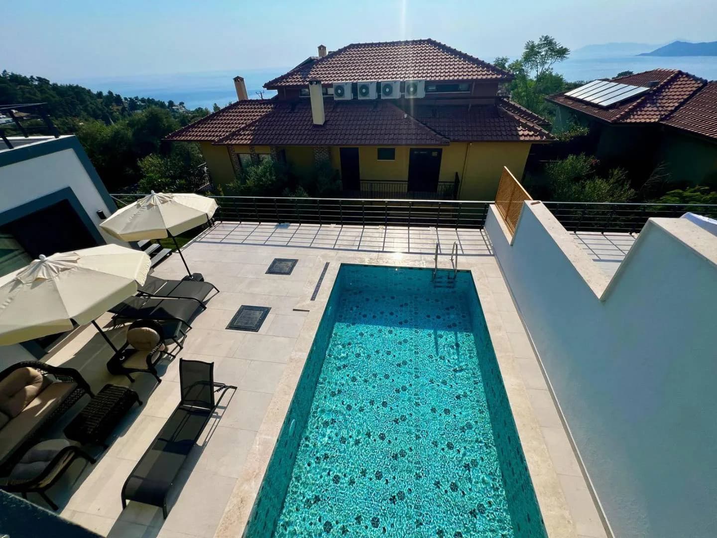 Fethiye Faralya'da Sakin Konumda, Özel Havuzlu, İkiz Villa görsel 3