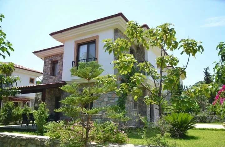 Datça Emecik'te Plaja Yakın Mesafede, Ailelere Uygun, Kiralık Villa görsel 1