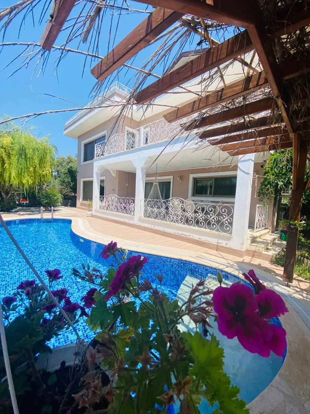 Fethiye Karagedik'te Çocuk Oyun Alanlı, Özel Havuzlu, Kiralık Villa görsel 2