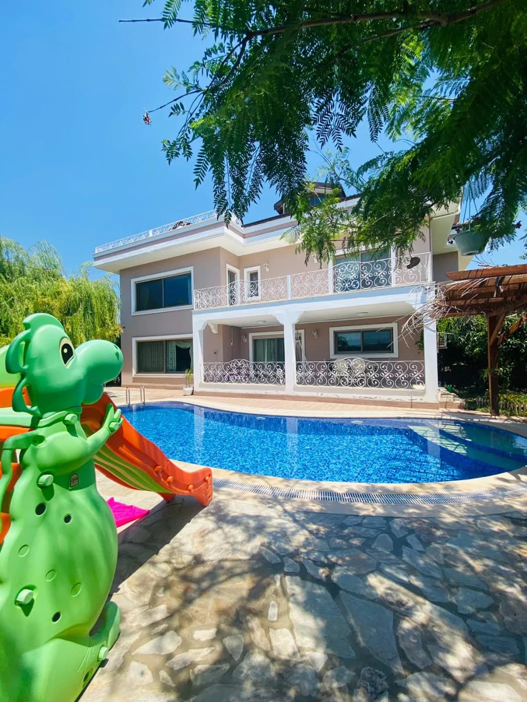 Fethiye Karagedik'te Çocuk Oyun Alanlı, Özel Havuzlu, Kiralık Villa görsel 1