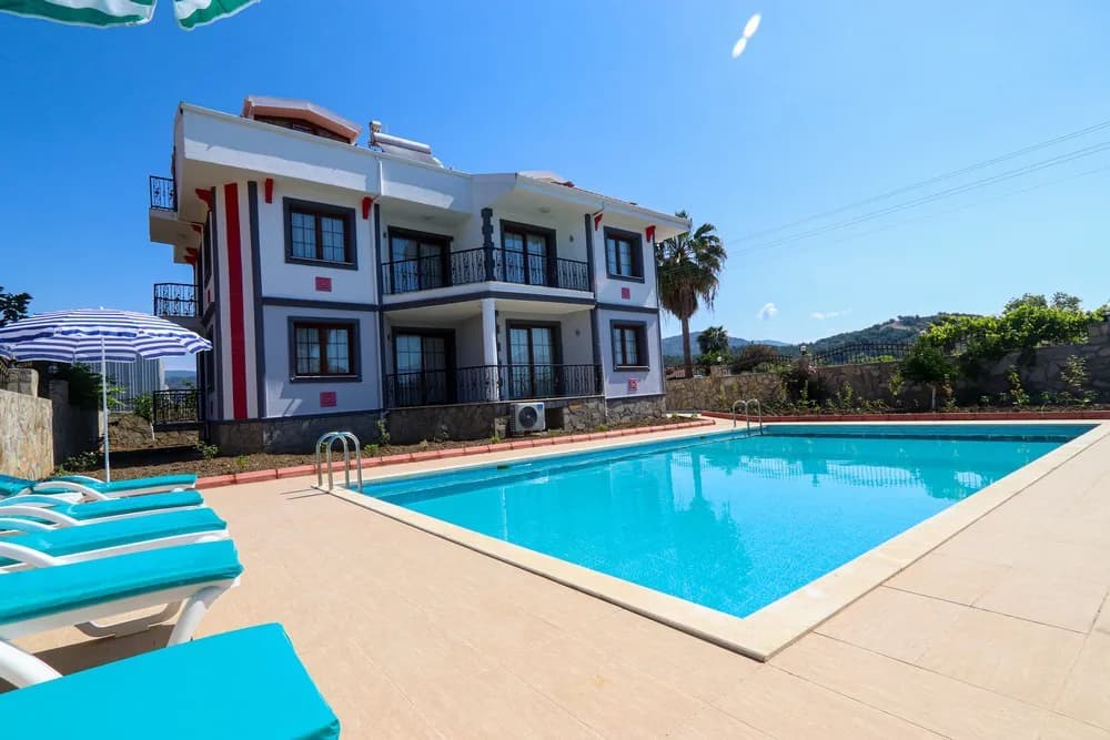 Fethiye Foça'da Geniş Ailelere Uygun, Özel Havuzlu, Müstakil Villa görsel 1