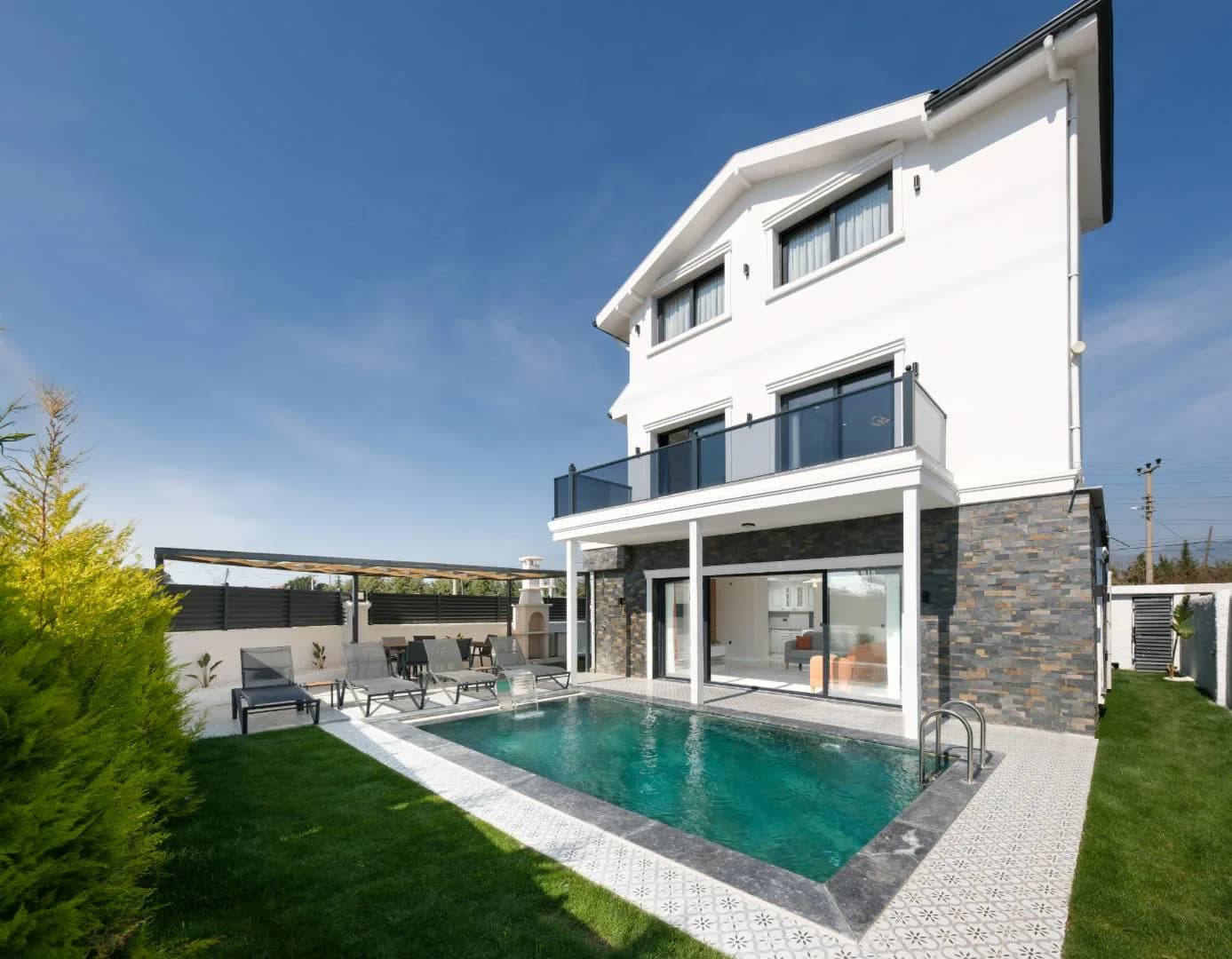 Fethiye Karaçulha'da Bahçe İçerisinde, Özel Havuzlu, Lüks Villa görsel 1