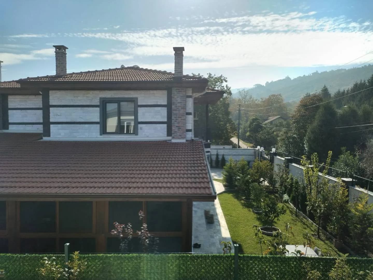 Sapanca'da Kalabalık Aileler İçin Uygun, Kapalı Havuzlu, Modern Villa görsel 2