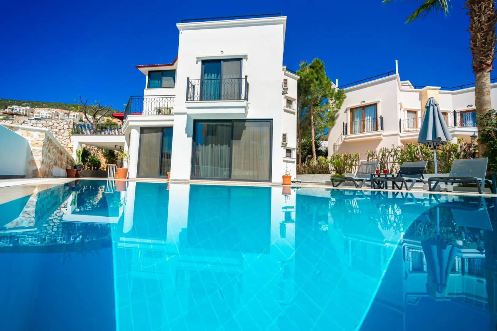 Kaş Kalkan'da Deniz ve Doğa Manzaralı, Özel Havuzlu, 4+1 Villa görsel 3