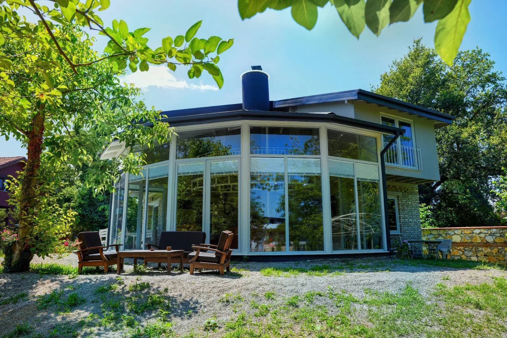 Sapanca Kırkpınar'da Doğa İçerisinde, Ortak Havuzlu, Kiralık Villa görsel 2