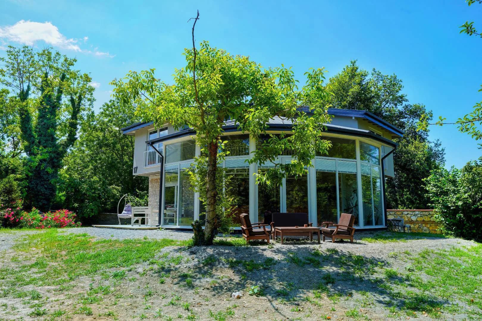Sapanca Kırkpınar'da Doğa İçerisinde, Ortak Havuzlu, Kiralık Villa görsel 1