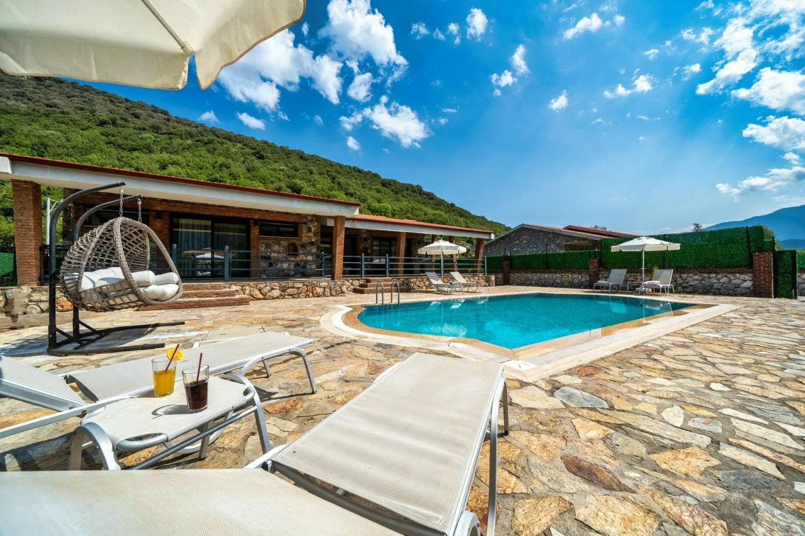 Fethiye Kayaköy'de Eşsiz Doğada, Özel Havuzlu, Kiralık Lüks Villa görsel 3