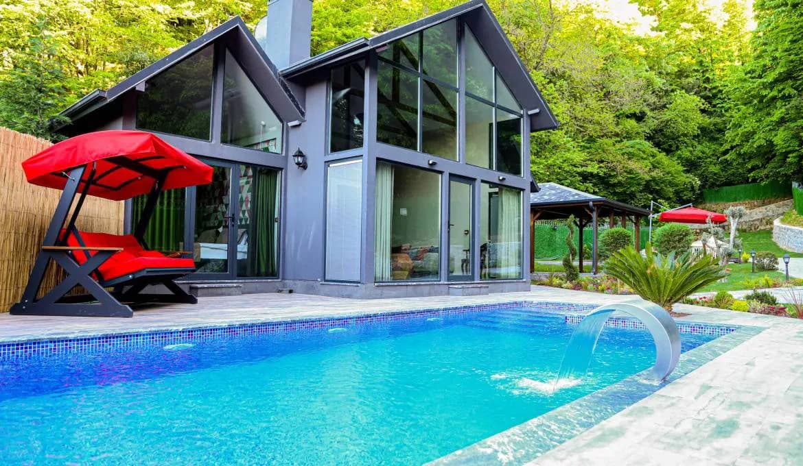 Sapanca Kırkpınar'da Modern Tasarımlı, Özel Havuzlu, Kiralık Villa görsel 3