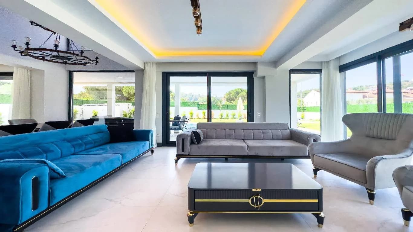 Fethiye Ölüdeniz'de Kalabalık Gruplara Uygun, Özel Havuzlu, Kiralık Villa görsel 3