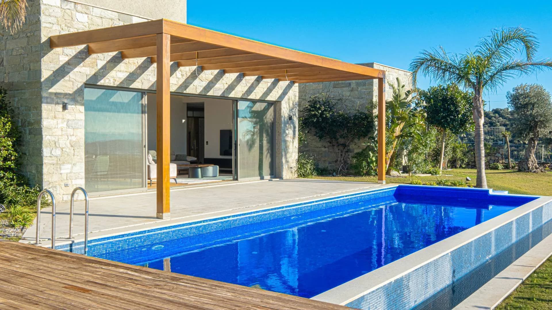Bodrum Konacık'ta Kalabalık Ailelere Uygun, Özel Havuzlu, Şık Villa görsel 1