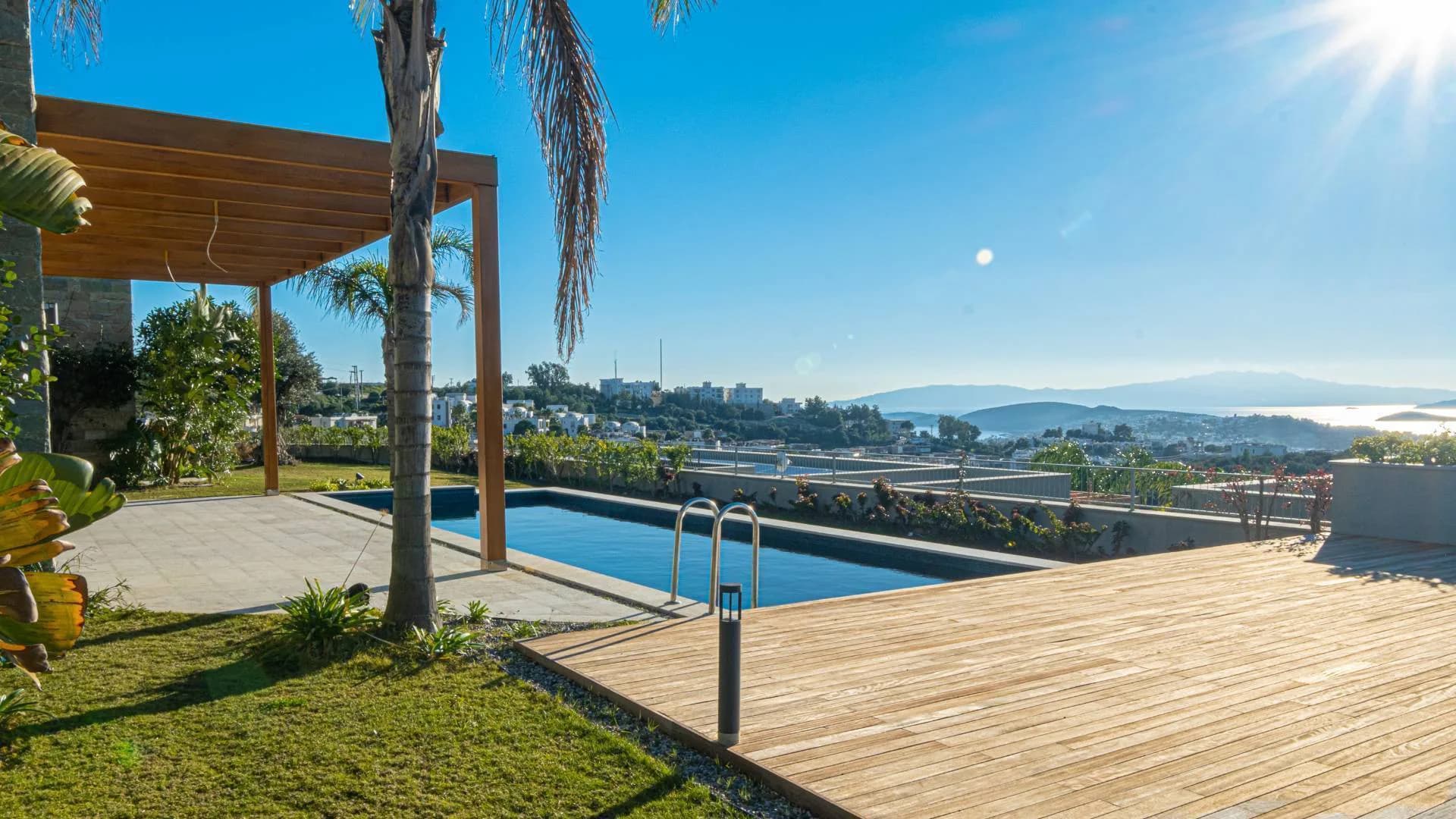 Bodrum Konacık'ta Kalabalık Ailelere Uygun, Özel Havuzlu, Şık Villa görsel 2