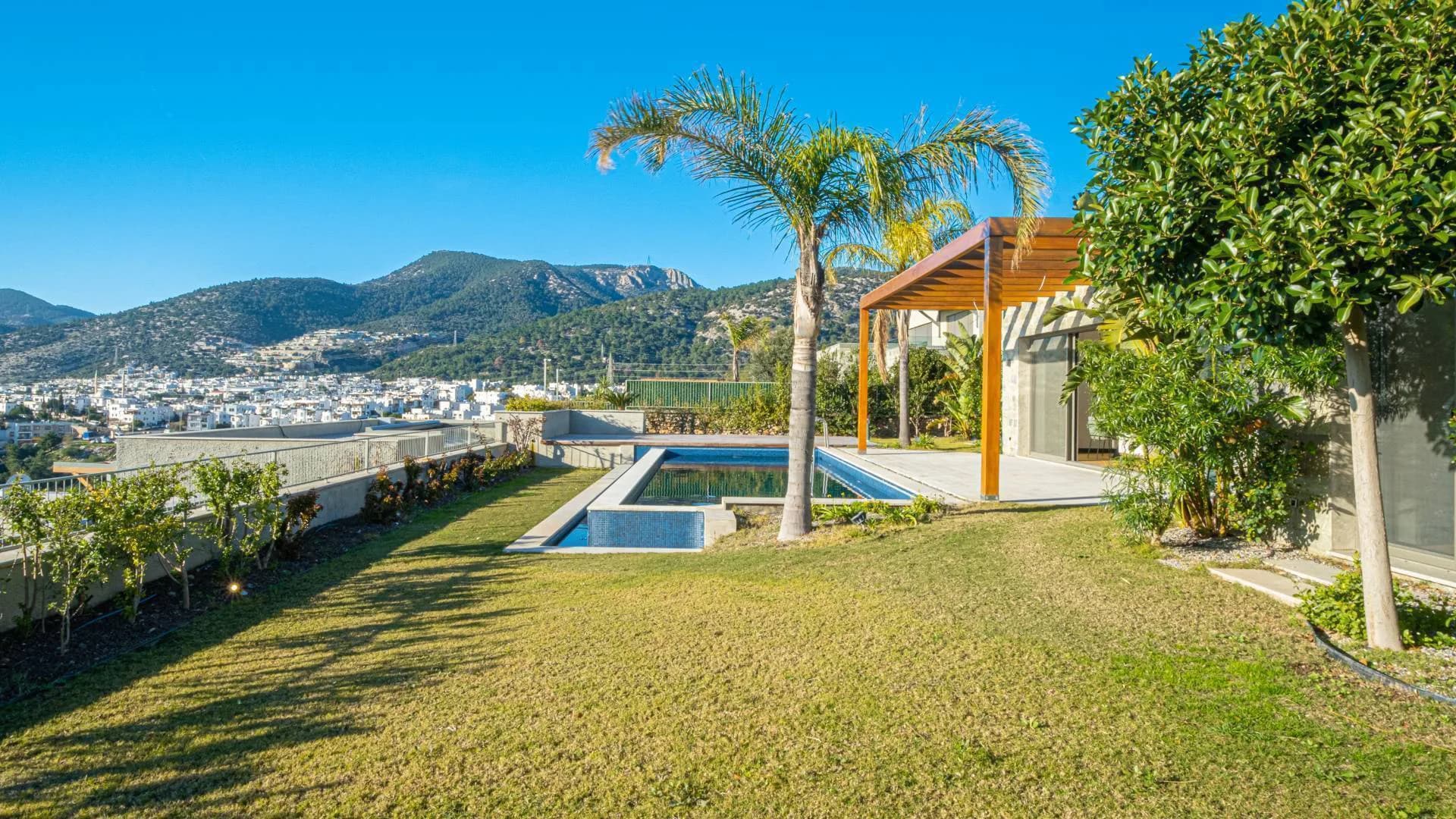 Bodrum Konacık'ta Kalabalık Ailelere Uygun, Özel Havuzlu, Şık Villa görsel 3