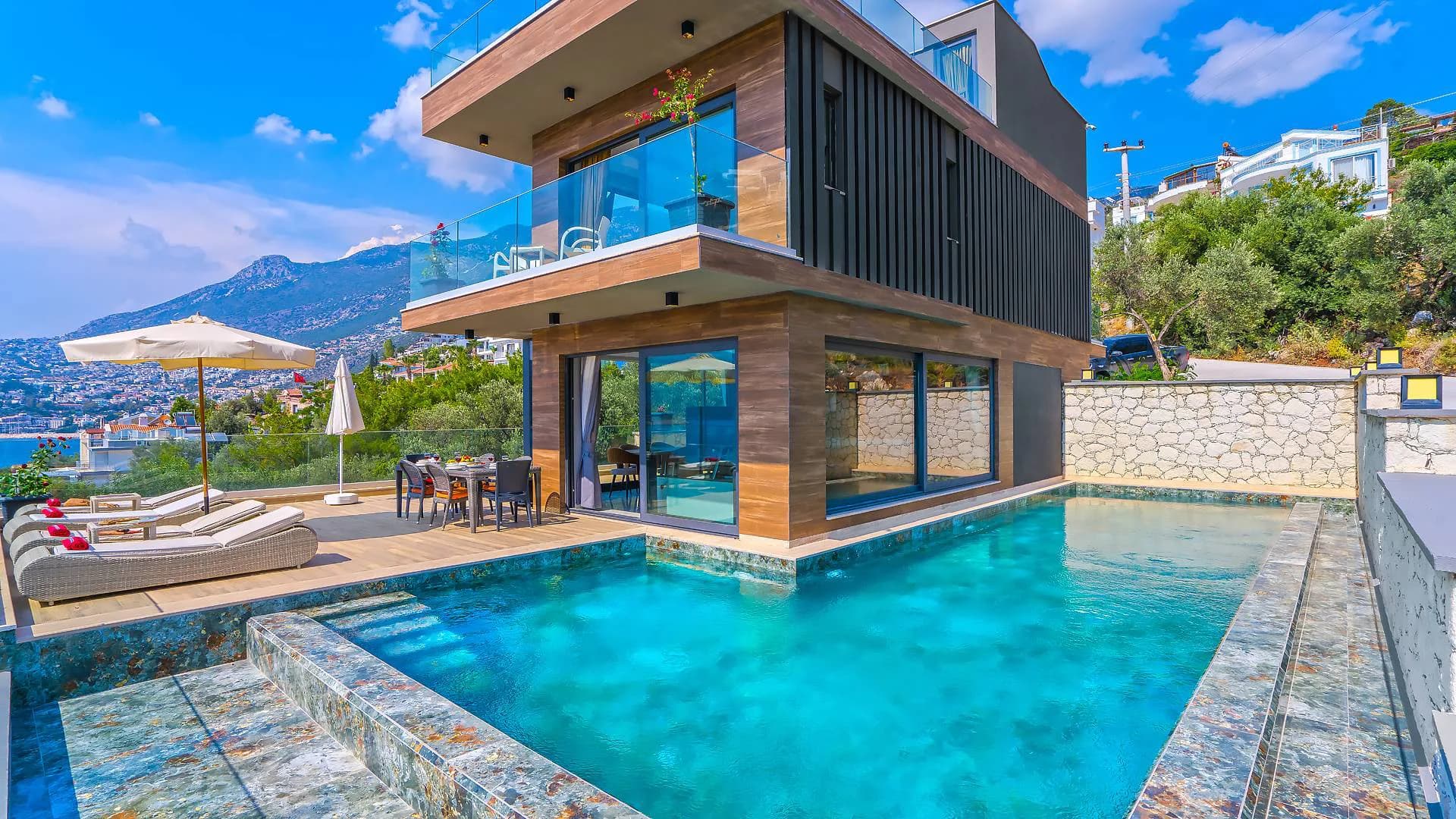 Kaş Kalkan'da Denize Yakın Konumda, Özel Havuzlu, Lüks Villa görsel 1