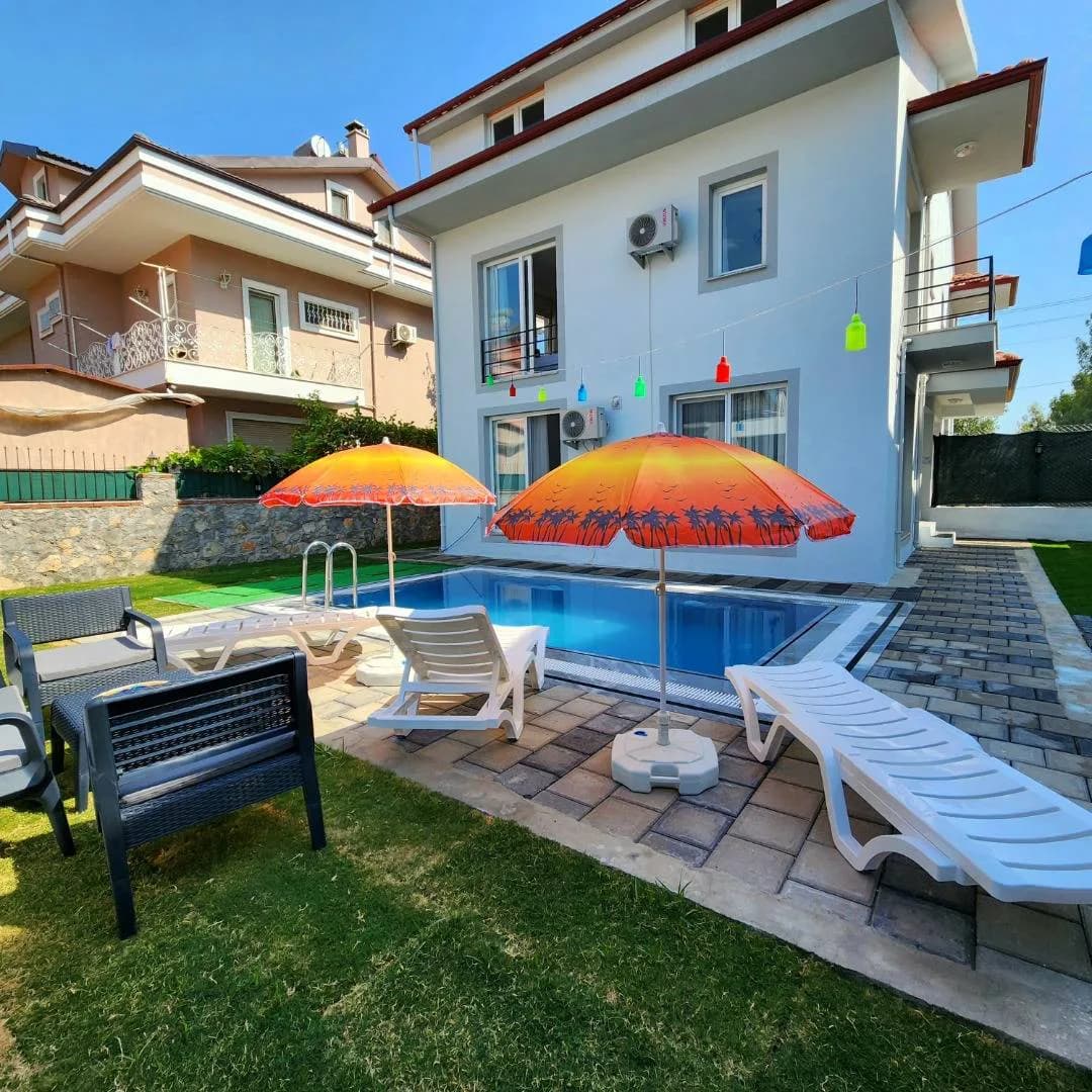 Fethiye Karagedik'de Sakin Konumda, Özel Havuzlu, Ferah Villa görsel 2