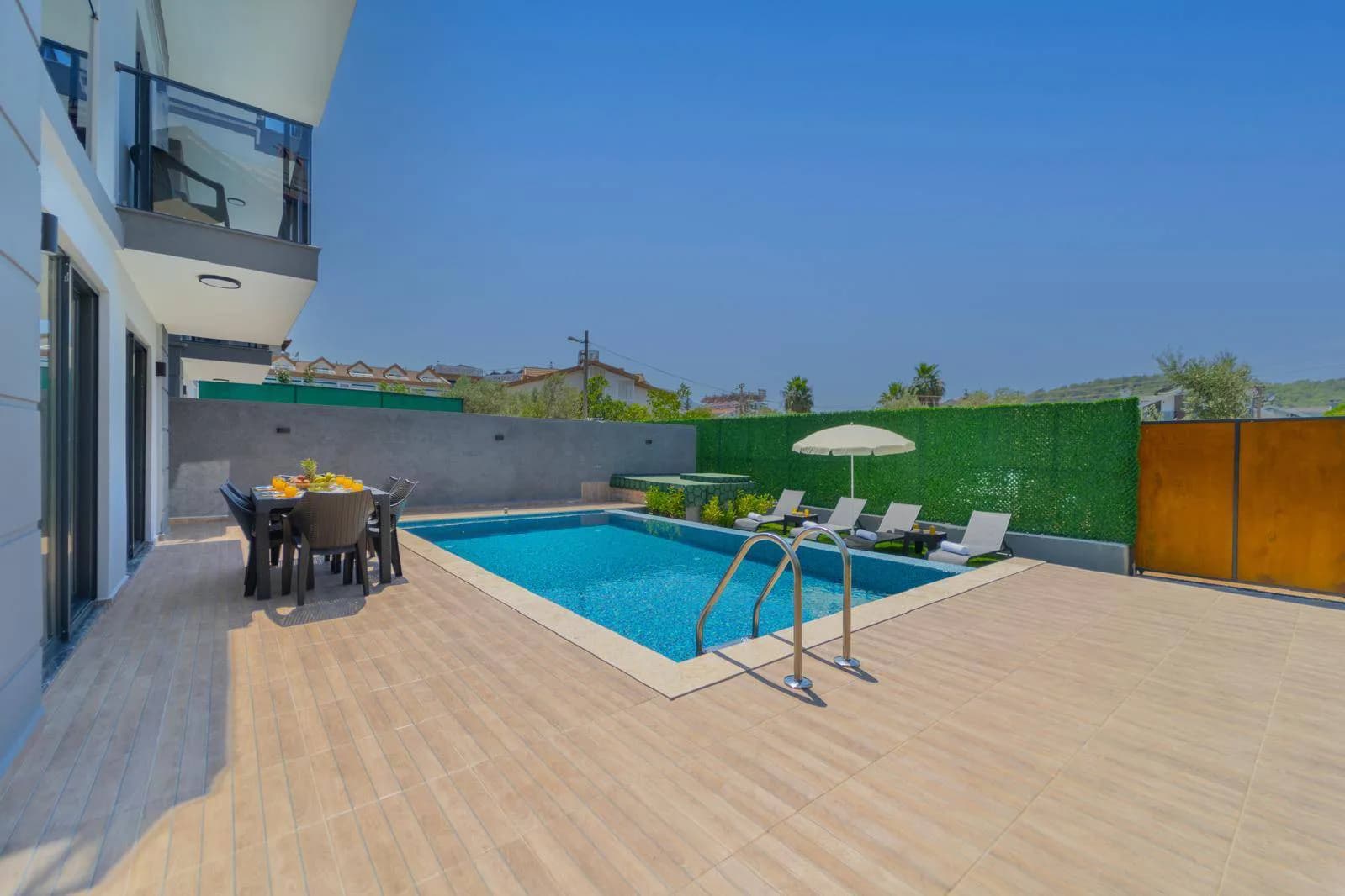 Fethiye Ölüdeniz'de Doğanın Kucağında, Özel Havuzlu, 6 Kişilik Villa görsel 1