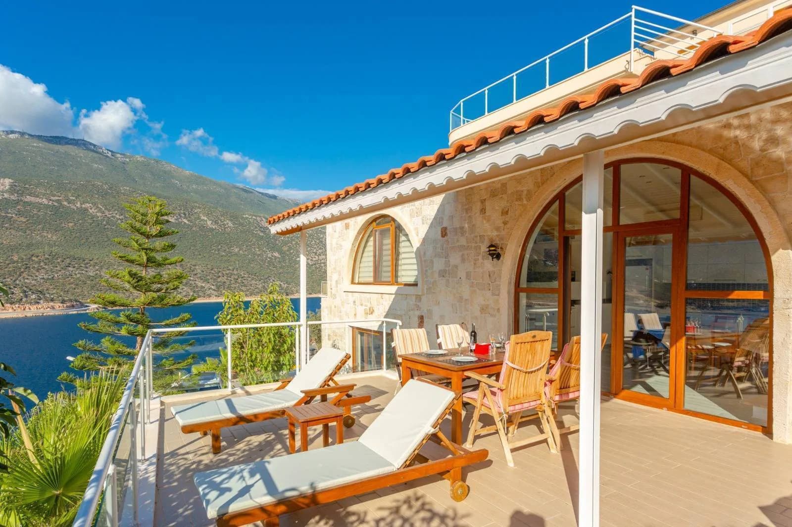 Kaş Andifli'de Doğayla Baş Başa, Özel Havuzlu, Kiralık Villa görsel 2