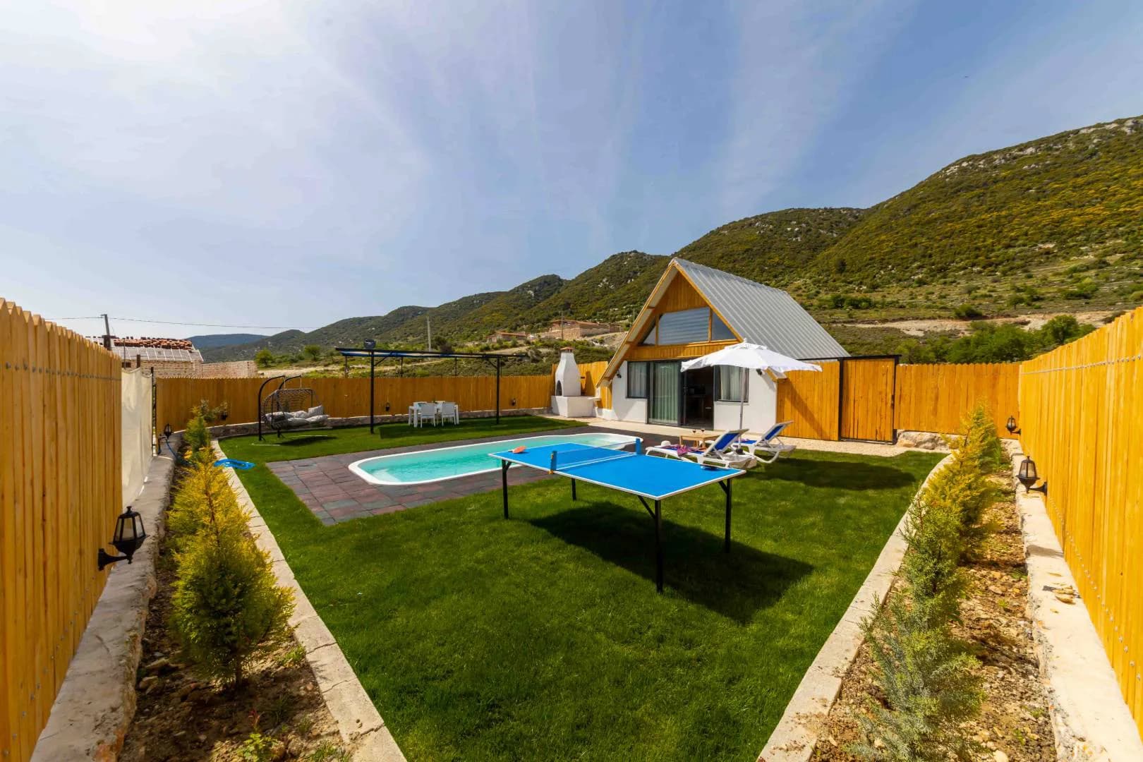 Kalkan Sarıbelen'de Doğa İçerisinde, Özel Havuzlu, Jakuzili Bungalov görsel 2