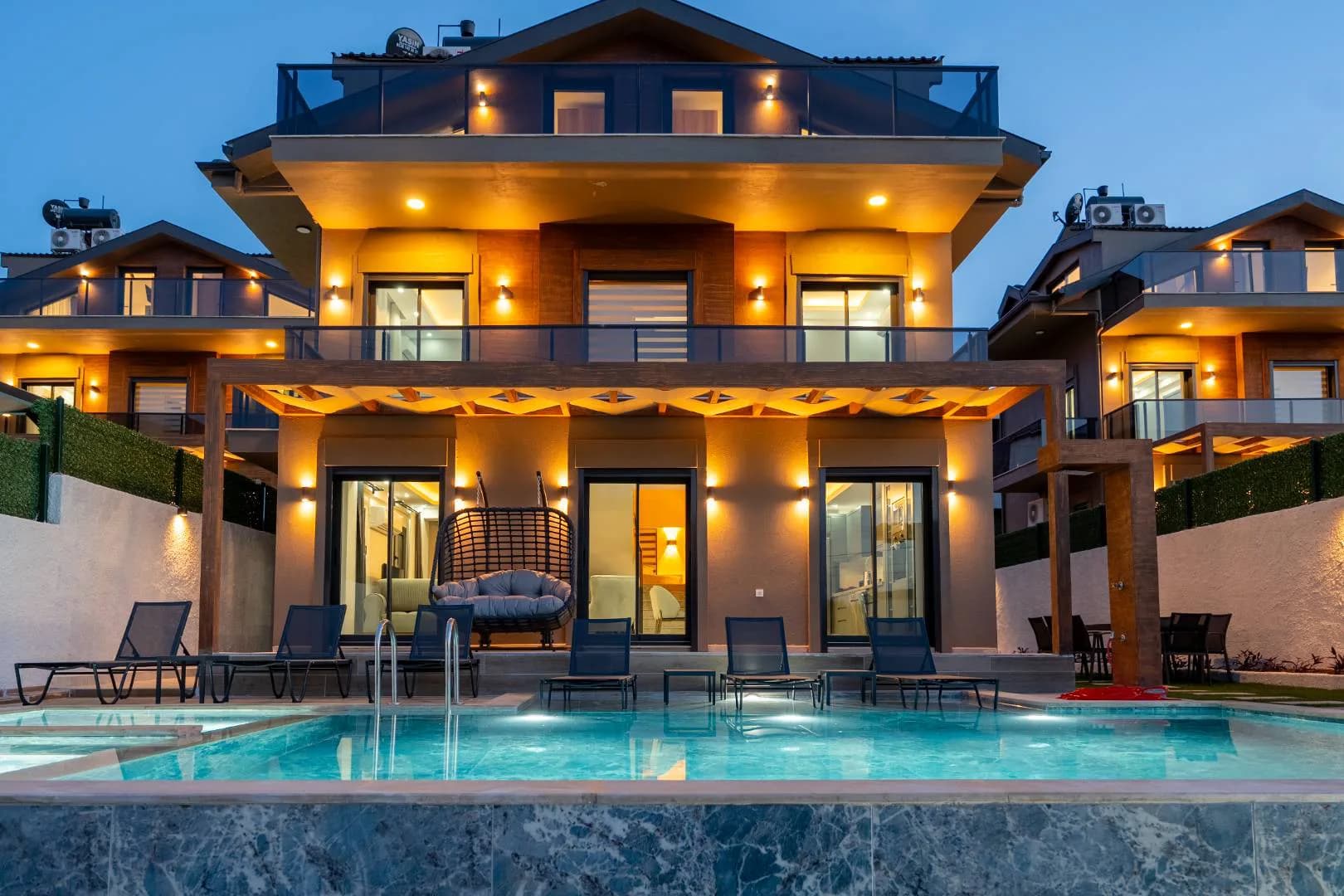Fethiye Ölüdeniz'de Çocuklu Ailelere Uygun, Özel Havuzlu, Lüks Villa görsel 2