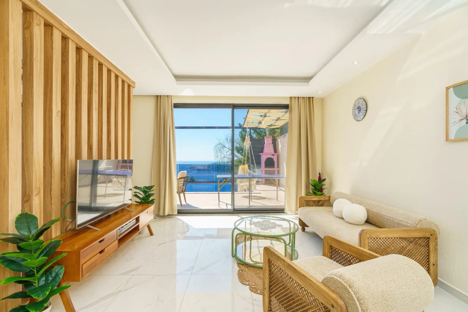 Kaş Kalkan'da Deniz Manzaralı, Özel Havuzlu, Balayı Villası görsel 2