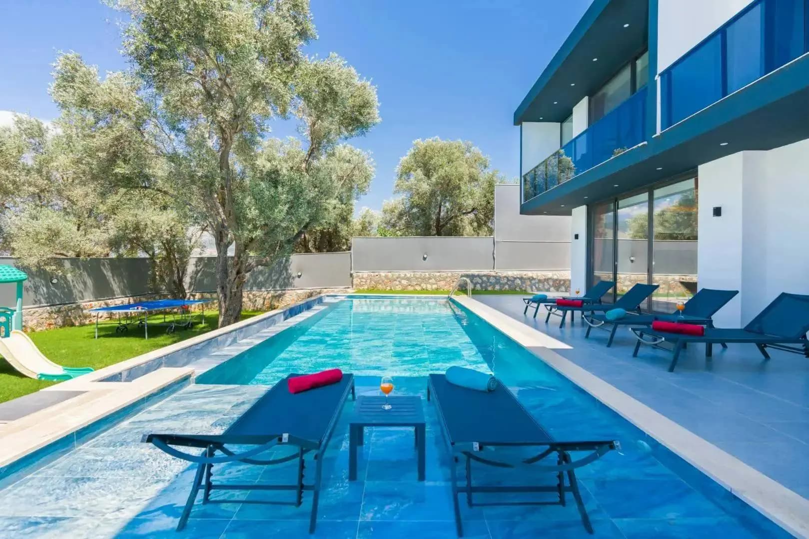 Kaş Gelemiş'te Geniş Ailelere Uygun, Özel Havuzlu, Lüks Villa görsel 2