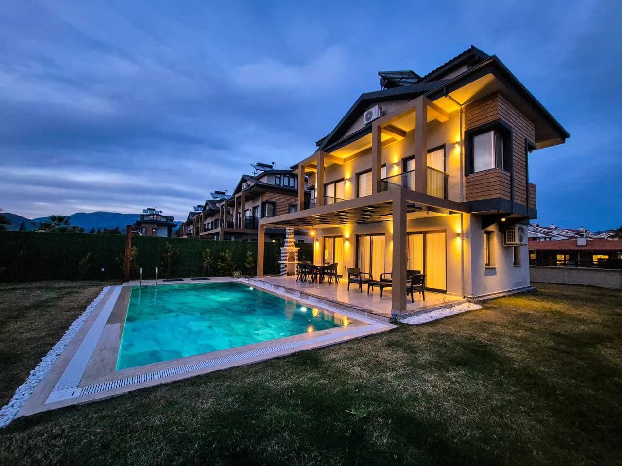 Fethiye Yanık'ta Doğa İçerisinde, Özel Havuzlu, Lüks Villa görsel 1