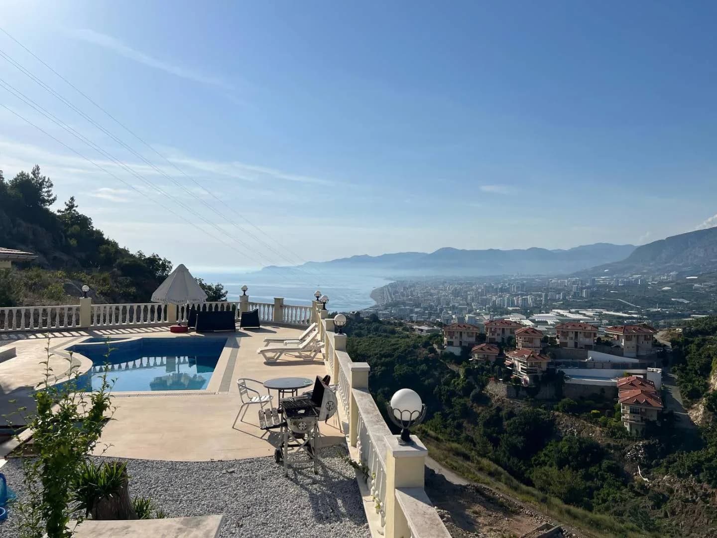 Alanya Kargıcak'ta Deniz Manzaralı, Özel Havuzlu, Ferah Villa görsel 2