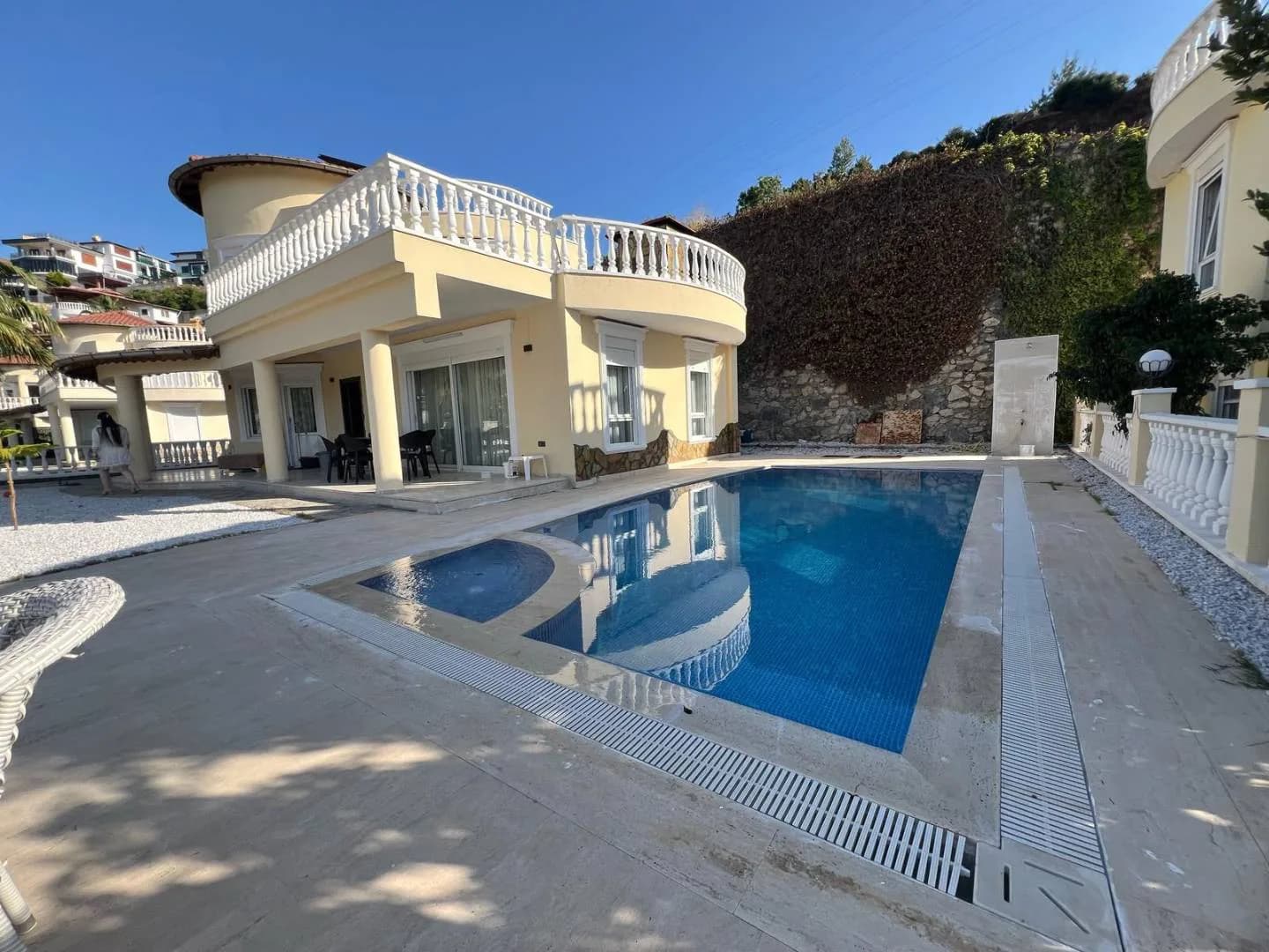 Alanya Kargıcak'ta Deniz Manzaralı, Özel Havuzlu, Ferah Villa görsel 1