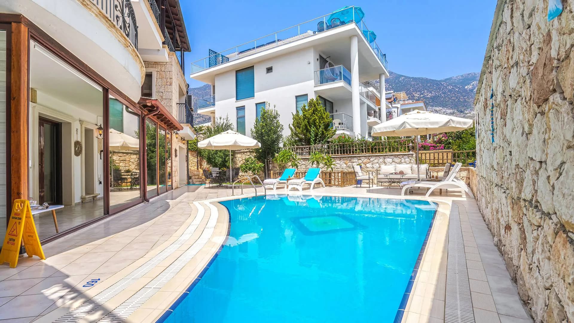 Kaş Kalkan'da Çekirdek Ailelere Uygun, Özel Havuzlu, Merkezi Villa görsel 2