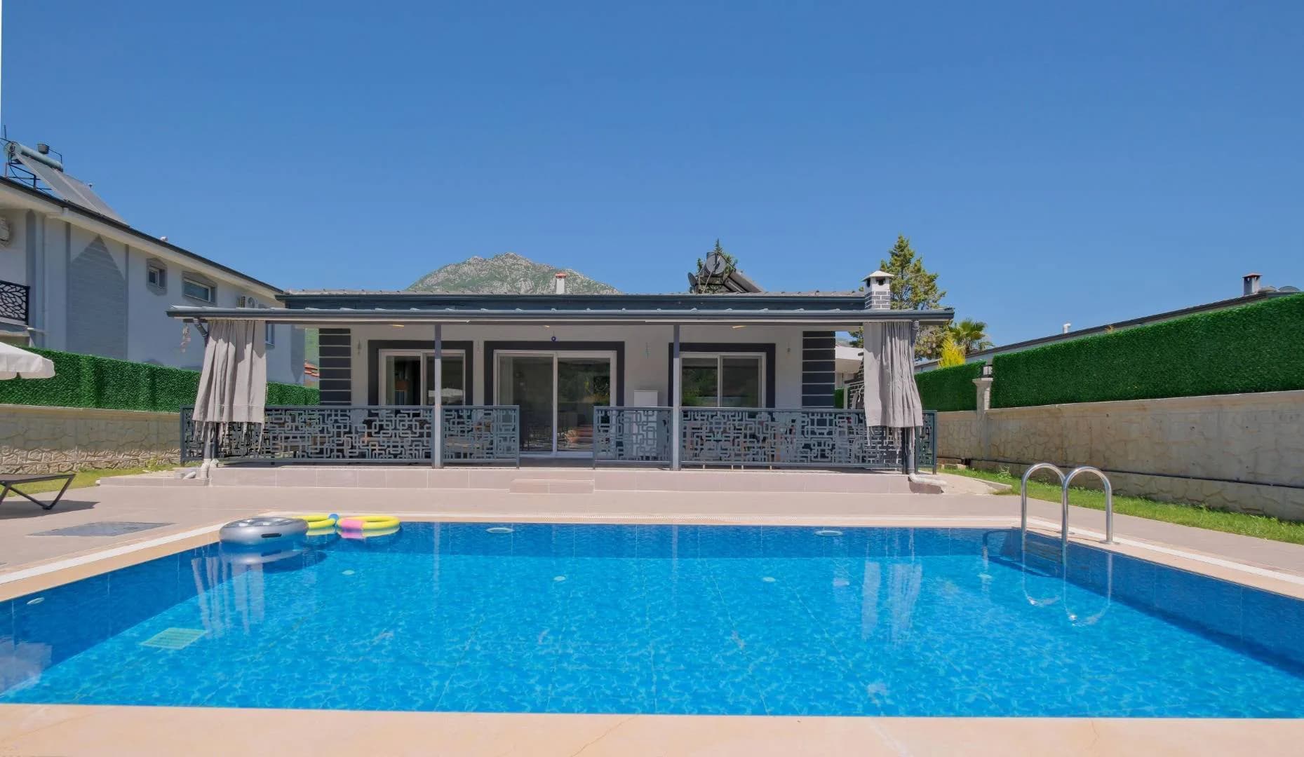Fethiye Yeşilüzümlü'de Doğa İçerisinde, Özel Havuzlu, 6 Kişilik Villa görsel 1