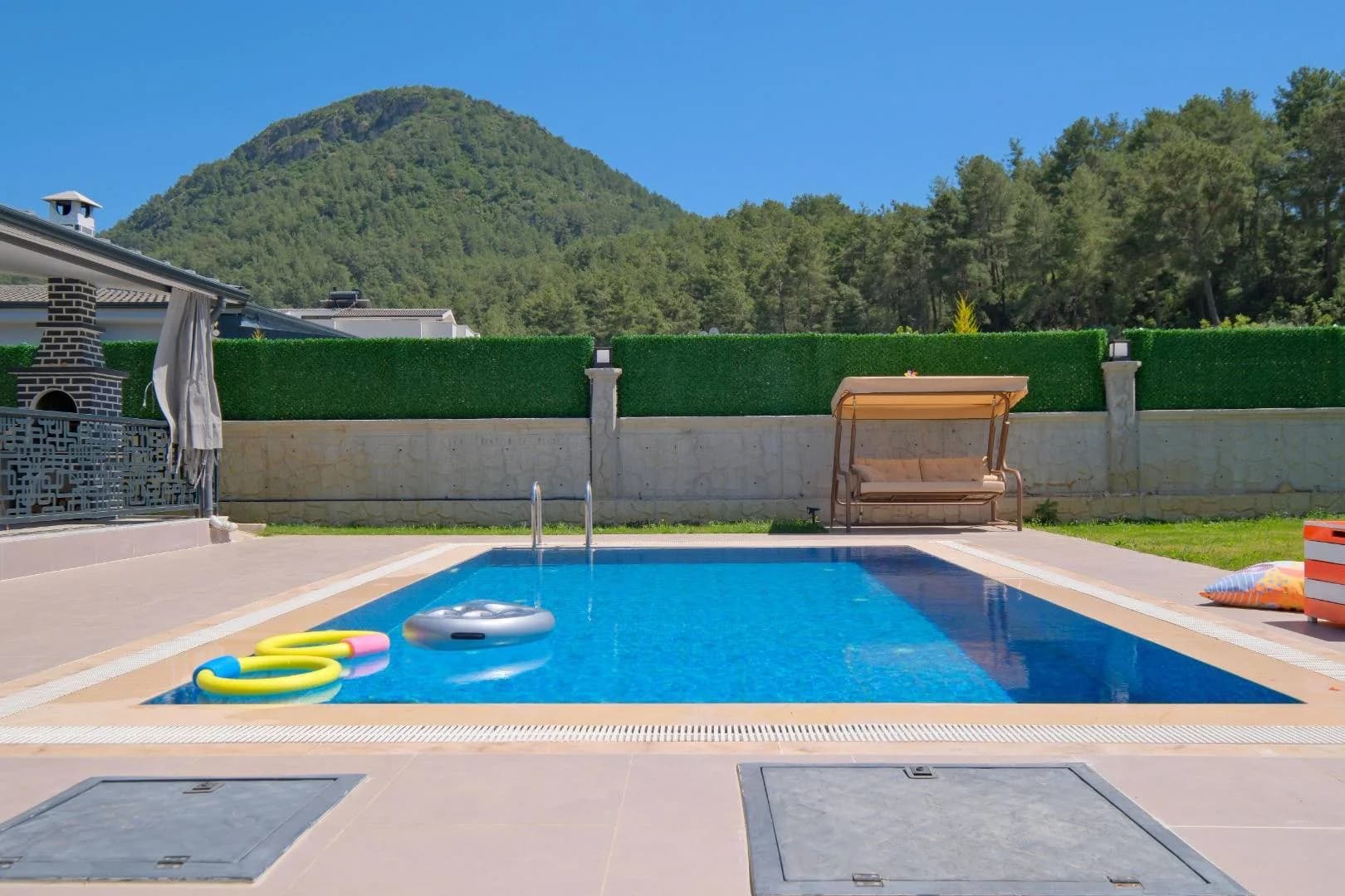 Fethiye Yeşilüzümlü'de Doğa İçerisinde, Özel Havuzlu, 6 Kişilik Villa görsel 3