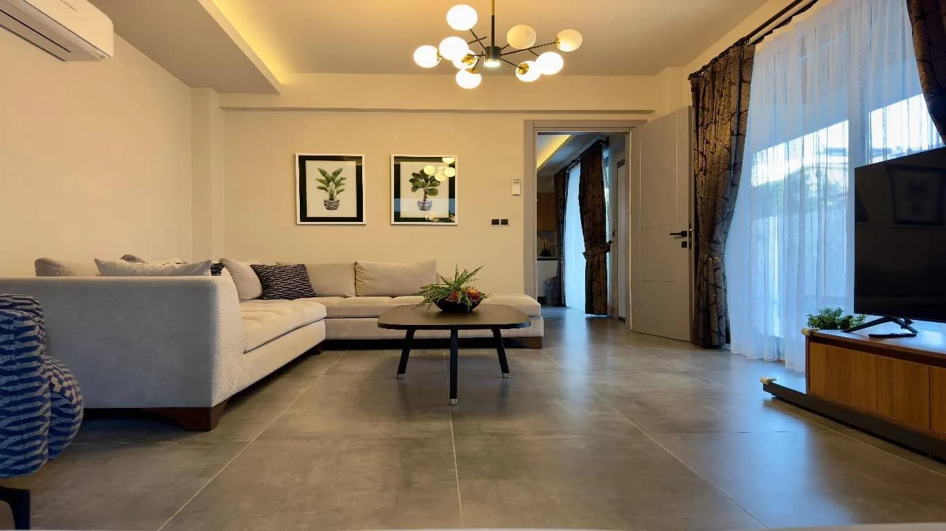 Fethiye Akarca'da Merkezi Konumda, Özel Havuzlu, Modern Villa görsel 1