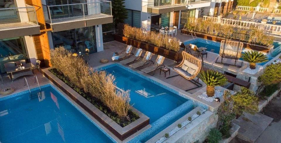 Kaş Kalkan'da Merkeze Yakın, Özel Havuzlu, 8 Kişilik Villa görsel 1