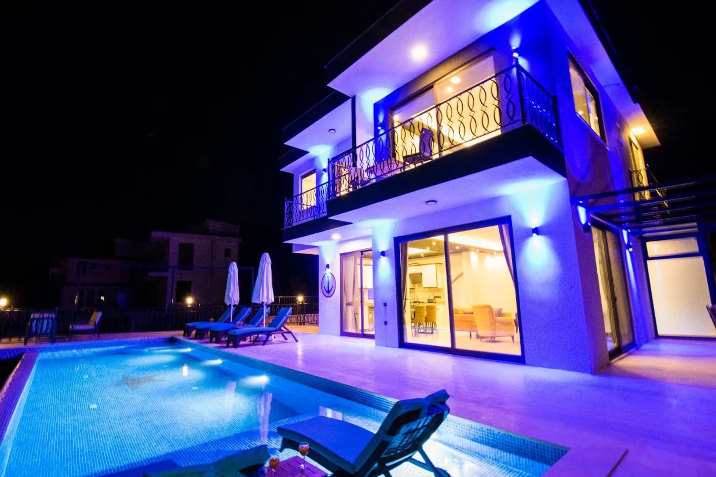 Kalkan Ulugöl'de Doğa ve Deniz Manzaralı, Özel Havuzlu, Lüks Villa görsel 2