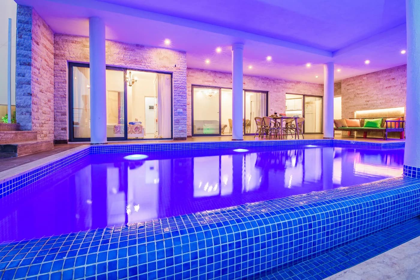Kaş İslamlar'da Muhteşem Deniz Manzaralı, Özel Havuzlu, Kiralık Villa görsel 2
