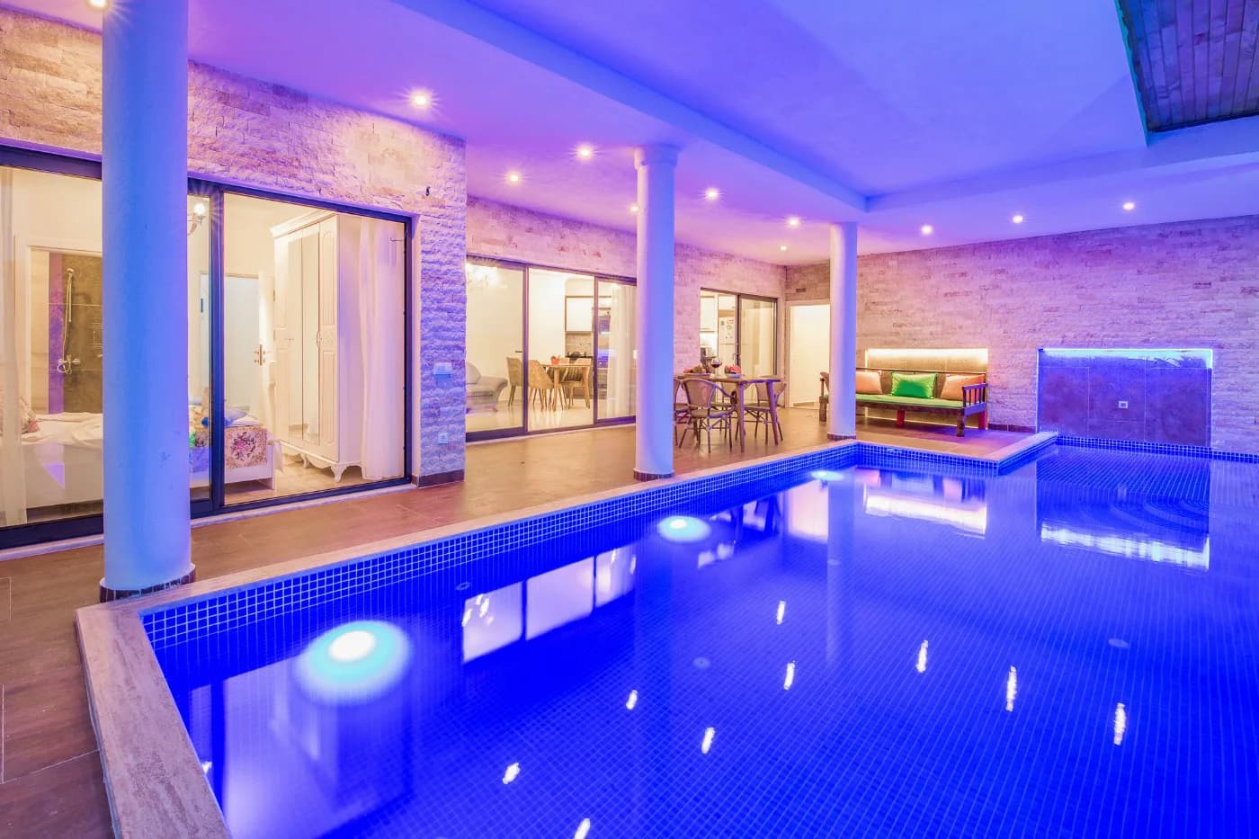 Kaş İslamlar'da Muhteşem Deniz Manzaralı, Özel Havuzlu, Kiralık Villa görsel 1
