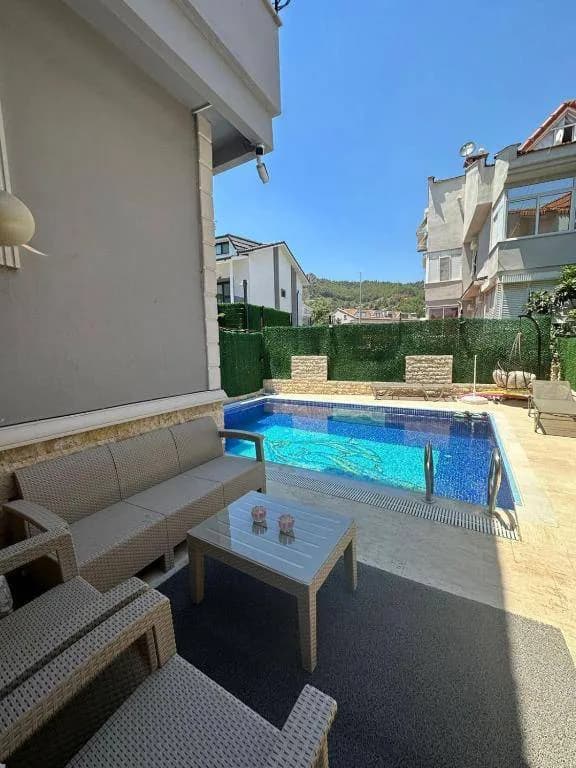 Marmaris Armutalan'da Geniş Ailelere Uygun, Özel Havuzlu, Ferah Villa görsel 1
