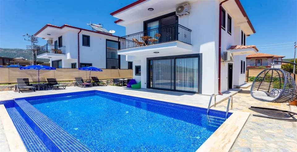 Kaş Andifli'de Doğa İle İç İçe, Özel Havuzlu, 6 Kişilik Villa görsel 2