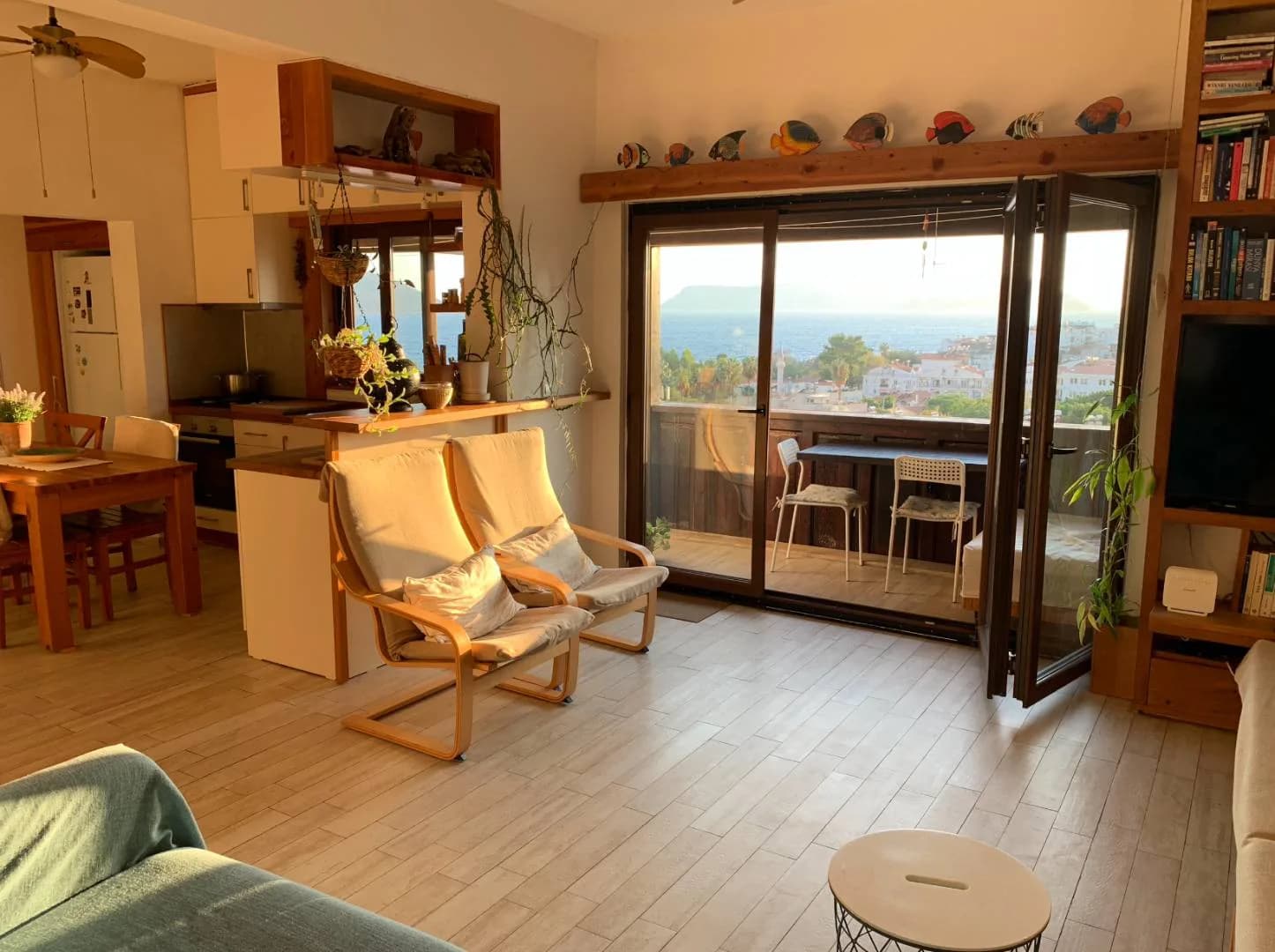 Kaş Andifli'de Denize Yakın, 3 Kişilik, Merkezi Suit Apart görsel 2
