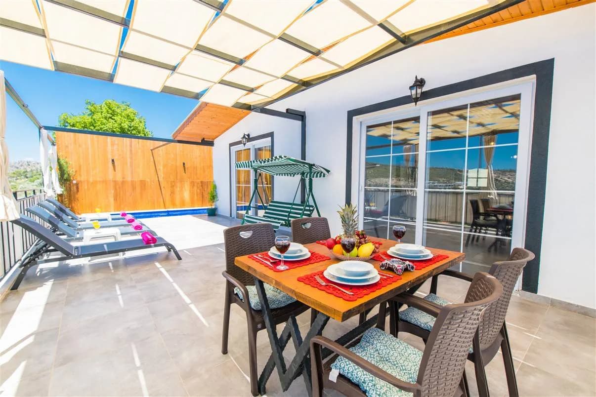 Kaş Gelemiş'te Balayı Çiftlerine Uygun, Özel Havuzlu, 4 Kişilik Villa görsel 1