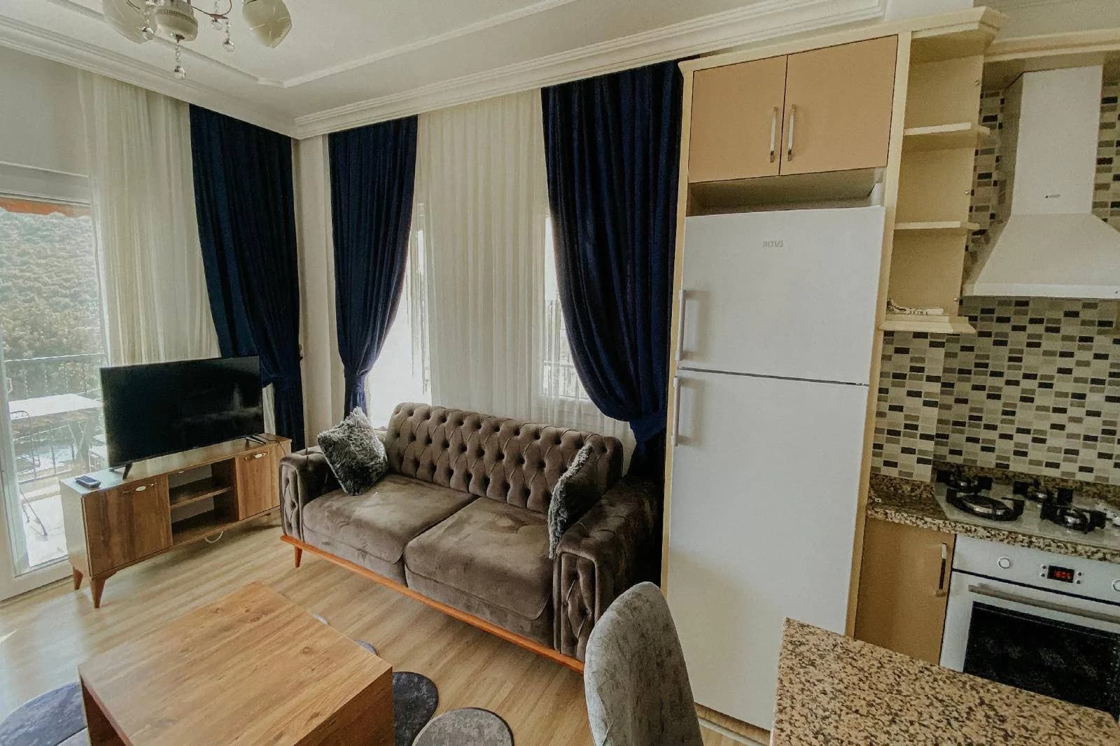Kaş Akbel'de Merkeze Yakın, 4 Kişilik, 2+1 Apart görsel 3