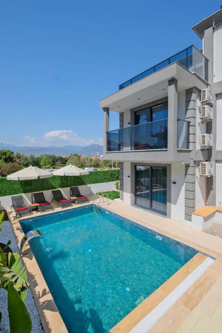 Fethiye Patlangıç'ta Doğayla Baş Başa, Özel Havuzlu, 3+1 Villa görsel 1