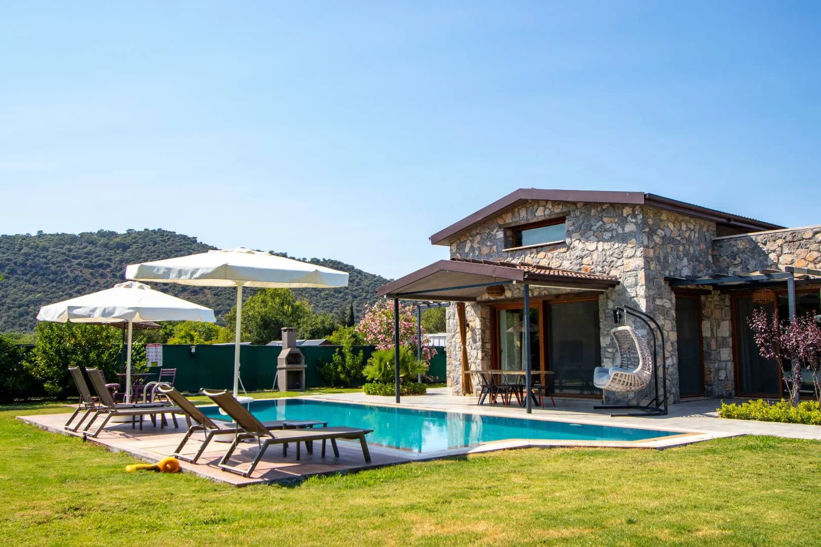 Fethiye Kayaköy'de Benzersiz Doğa İçerisinde, Özel Havuzlu, Lüks Villa görsel 1