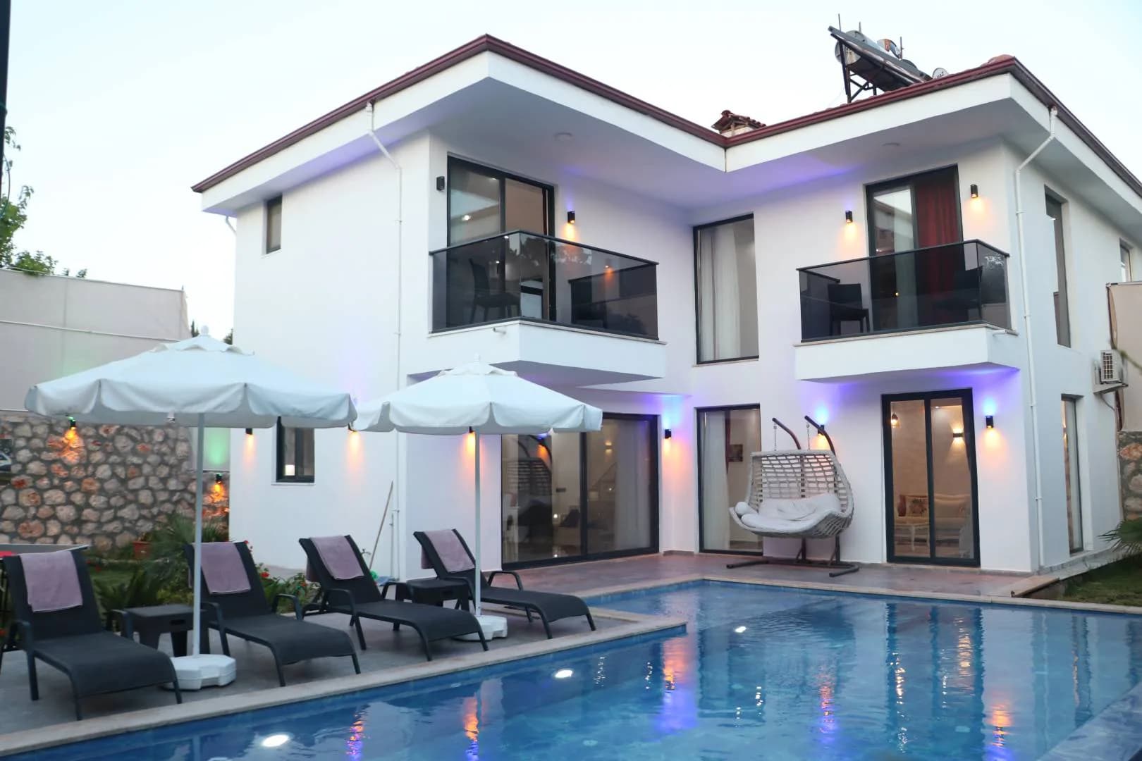 Kaş Gelemiş'te Sakin Konumda, Özel Havuzlu, 4 Kişilik Villa görsel 2